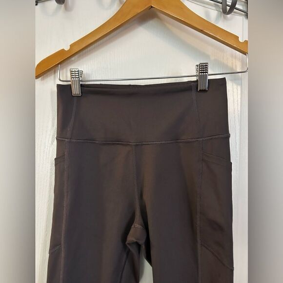 Victoria Secret purple Leggings Sz 4/170/66A pockets GUC - Picture 7 of 12